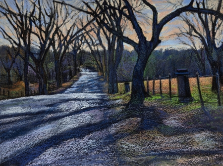 Leaving Berry Creek Park by artist Nancy Lilly